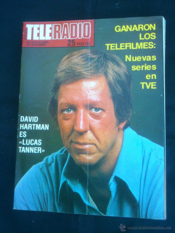 Collection Magazines and Newspapers: REVISTA TELERADIO.LUCAS TANNER.STARSKY AND HUTCH. Semanal de TVE- RNE. N&ordm;1040..A&Ntilde;O;1977.