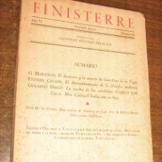 Coleccionismo de Revistas y Periódicos: REVISTA FINISTERRE Nº 33 AÑO VI 2ª EPOCA - DIRECTOR LEOPOLDO EULOGIO PALACIOS - MADRID 1948