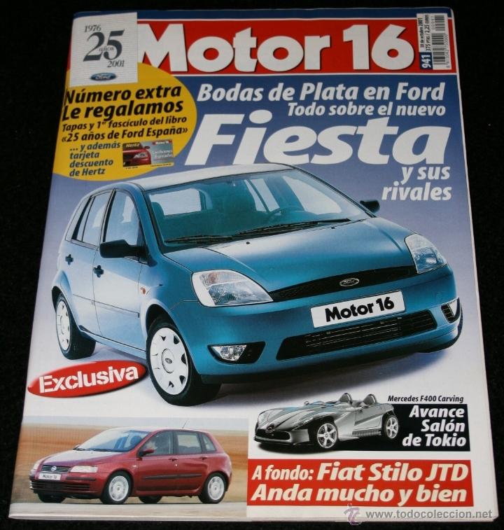 Coleccionismo de Revistas y Peri&oacute;dicos: Revista de coches Motor 16, 30 de octubre de 2001