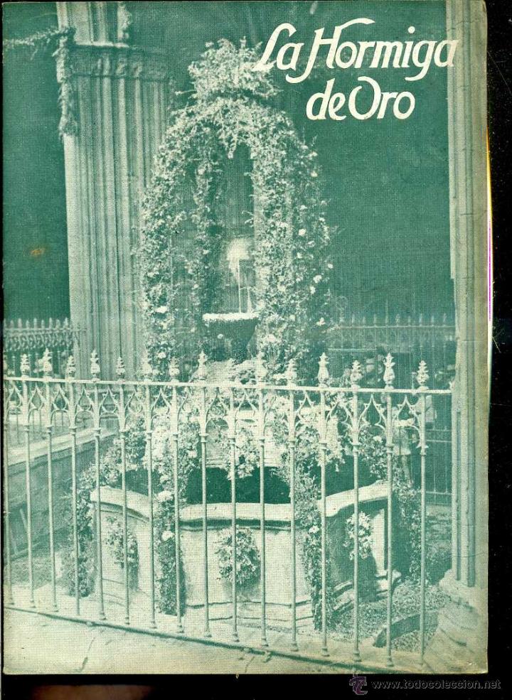 Coleccionismo de revistas y peri&oacute;dicos: LA HORMIGA DE ORO 15 JUN. 1933 -BARCELONA - L'OU COM BALLA EN LA CATEDRAL
