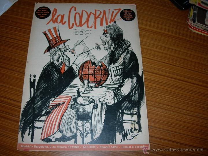 Coleccionismo de Revistas y Peri&oacute;dicos: LA CODORNIZ N&ordm; 1420