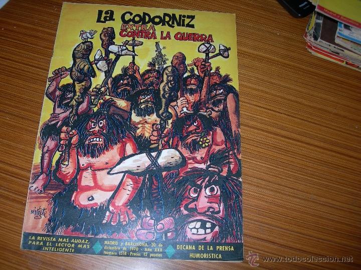 Coleccionismo de Revistas y Peri&oacute;dicos: LA CODORNIZ N&ordm; 1518