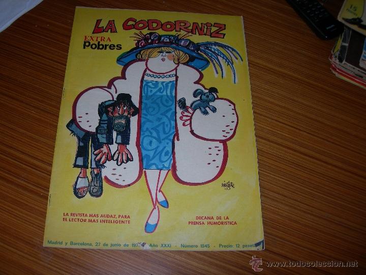 Coleccionismo de Revistas y Peri&oacute;dicos: LA CODORNIZ N&ordm; 1545