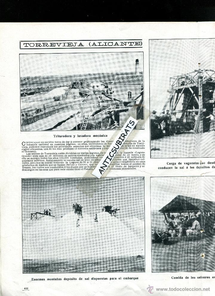 Coleccionismo de Revistas y Peri&oacute;dicos: REVISTA A&Ntilde;O 1910 BANDA DE MUSICA GALDACANO LAS SALINAS DE TORREVIEJA ALICANTE