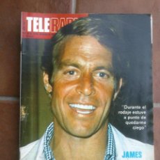 Coleccionismo de Revistas y Periódicos: REVISTA TELERADIO . JAMES FRANCISCUS EN LONGSTREET. SEMANAL DE TVE - RNE. Nº982.AÑO;1976.. Lote 41925758
