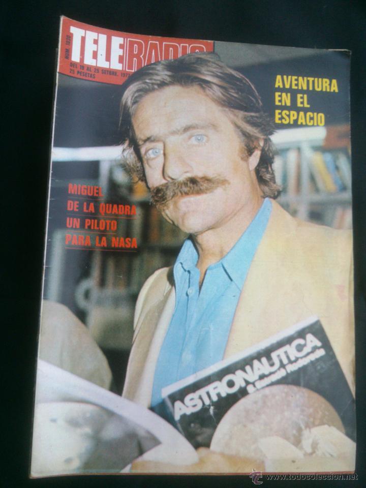 Collectionnisme de Revues et Journaux: REVISTA TELERADIO . DE LA CUADRA SALCEDO--LANA TURNER. Semanal de TVE - RNE. N&ordm;1030.A&Ntilde;O;1977.