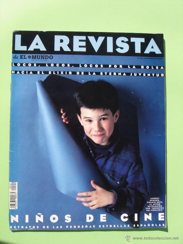 Coleccionismo de Revistas y Peri&oacute;dicos: LA REVISTA DE EL MUNDO N&ordm; 122, FEBRERO DE 1998. DOMINICAL. CARLOS ITURGAIZ, MADONNA, NI&Ntilde;OS DE CINE..