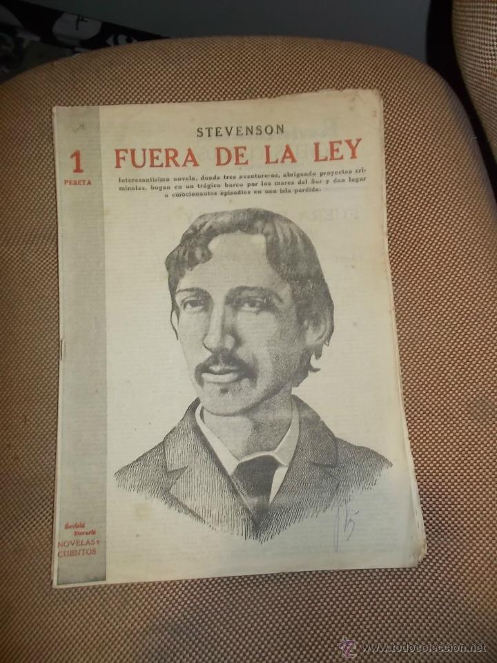 Coleccionismo de Revistas y Peri&oacute;dicos: REVISTA LITERARIA NOVELAS Y CUENTOS. N&ordm; 692. AGOSTO 1944. STEVENSON