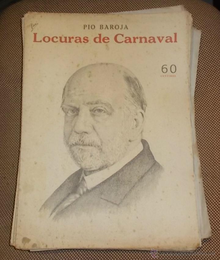 Coleccionismo de revistas y peri&oacute;dicos: REVISTA LITERARIA NOVELAS Y CUENTOS. NUMERO SUELTO. PIO BAROJA. LOCURAS DE CARNAVAL