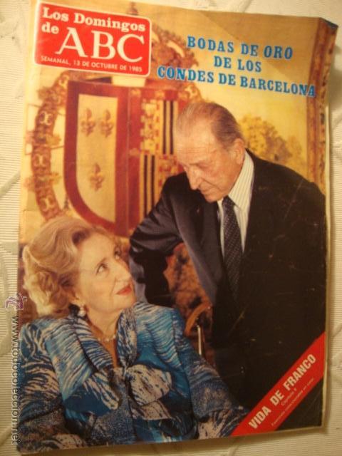 Coleccionismo de revistas y peri&oacute;dicos: REVISTA ABC CONDES DE BARCELONA