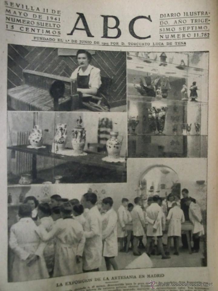 abc 11 de mayo 1941 exposicion artesana en madr - Compra venta en  todocoleccion