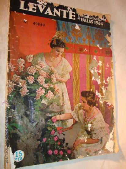 Coleccionismo de Revistas y Peri&oacute;dicos: REVISTA LEVANTE, EXTRAORDINARIO FALLAS A&Ntilde;O 1964.