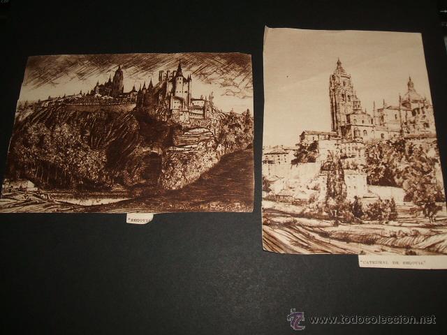 Collezionismo di Riviste e Giornali: SEGOVIA 2 RECORTES REVISTA BLANCO Y NEGRO A&Ntilde;OS 20