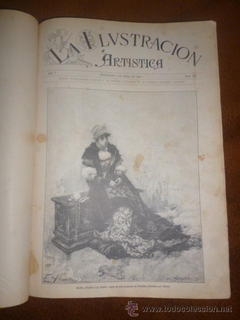 Collection Magazines and Newspapers: La Ilustraci&oacute;n Art&iacute;sitica. Tomo de 1886. N&uacute;meros 210 a 261