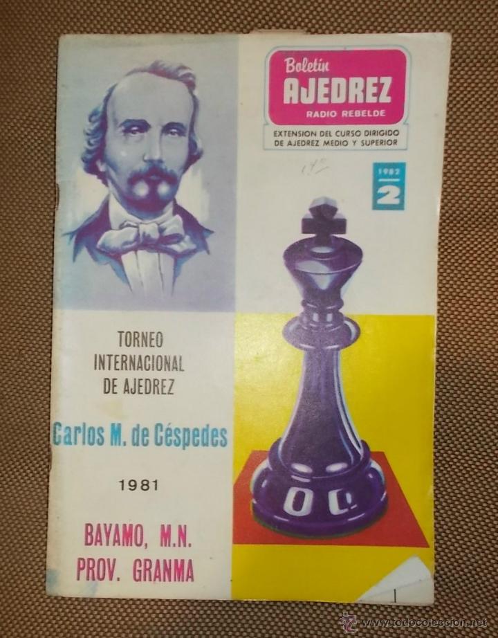 Collection Magazines and Newspapers: BOLETIN AJEDREZ RADIO REBELDE. 1982. A&Ntilde;O 5. N&ordm; 2. HABANA.