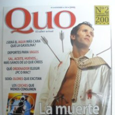 Coleccionismo de Revistas y Periódicos: QUO Nº 2 NOVIEMBRE 1995