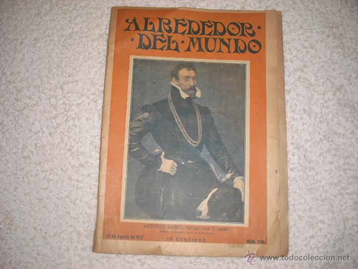 Coleccionismo de Revistas y Peri&oacute;dicos: ALREDEDOR DEL MUNDO 1917  N&ordm; 950