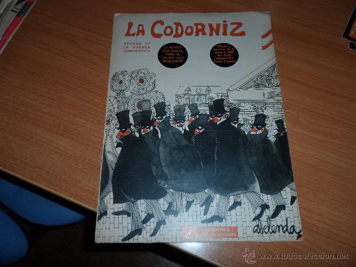 Coleccionismo de Revistas y Peri&oacute;dicos: LA CODORNIZ N&ordm; 1375
