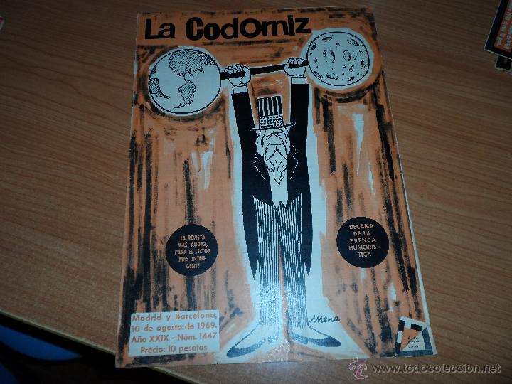 Coleccionismo de Revistas y Peri&oacute;dicos: LA CODORNIZ N&ordm; 1447