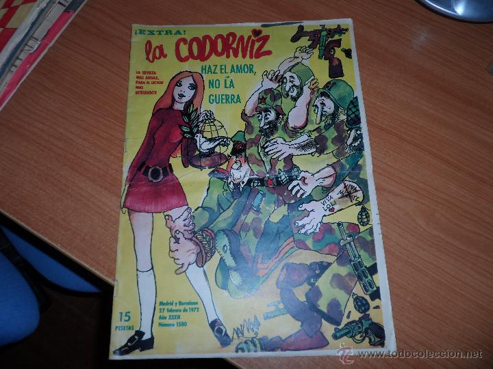 Coleccionismo de Revistas y Peri&oacute;dicos: LA CODORNIZ N&ordm; 1580