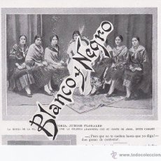 Coleccionismo de Revistas y Periódicos: RECORTE BLANCO Y NEGRO 1920 SORIA. JUEGOS FLORALES