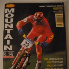 Coleccionismo de Revistas y Periódicos: MOUNTAIN BIKER INTERNATIONAL MBI PUBLICATION MTB ATB BICYCLE RETRO OCT 1994