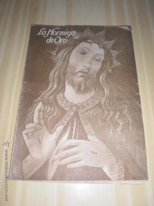 Coleccionismo de revistas y peri&oacute;dicos: LA HORMIGA DE ORO 1932 - SAGRADA FAMILIA - TEATRO DEL BOSQUE -SEMANA SANTA SEVILLA - RE9