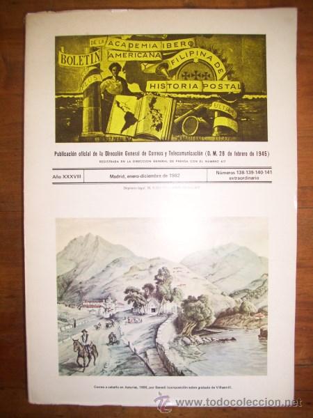 Colecionismo de Revistas e Jornais: BOLET&Iacute;N  de la Academia Iberoamericana y Filipina de Historia Postal. N&uacute;ms. 138-139-140-141