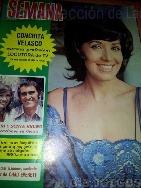 Coleccionismo de Revistas y Peri&oacute;dicos: REVISTA SEMANA NUMERO 1685. 3 JUNIO 1972.