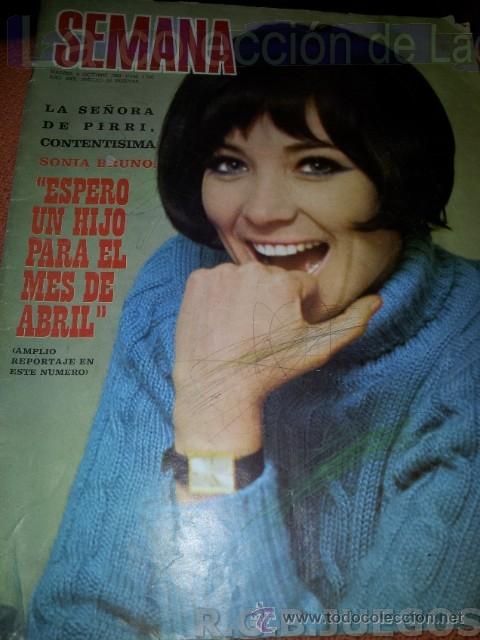 Coleccionismo de Revistas y Peri&oacute;dicos: REVISTA SEMANA NUMERO 1546 - 4 OCTUBRE 1969