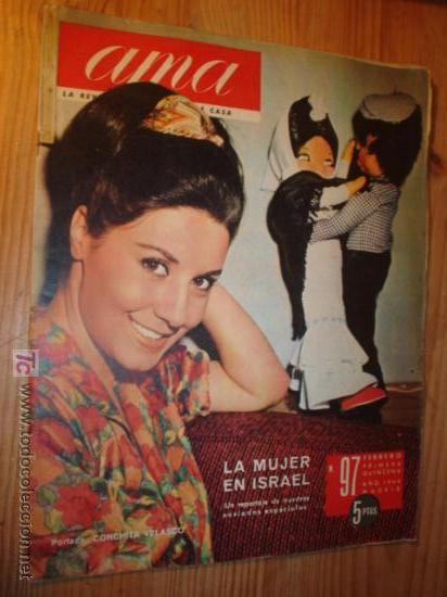 Collection Magazines and Newspapers: REVISTA AMA  N&ordm; 97- 1964. EN PORTADA:   CONCHITA VELASCO.