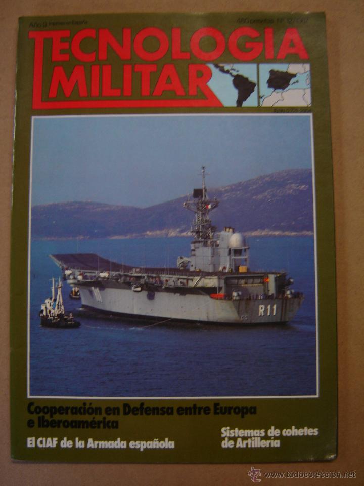 Coleccionismo de revistas y peri&oacute;dicos: Tecnolog&iacute;a militar - a&ntilde;o 9 - n&ordm; 12 - 1.987