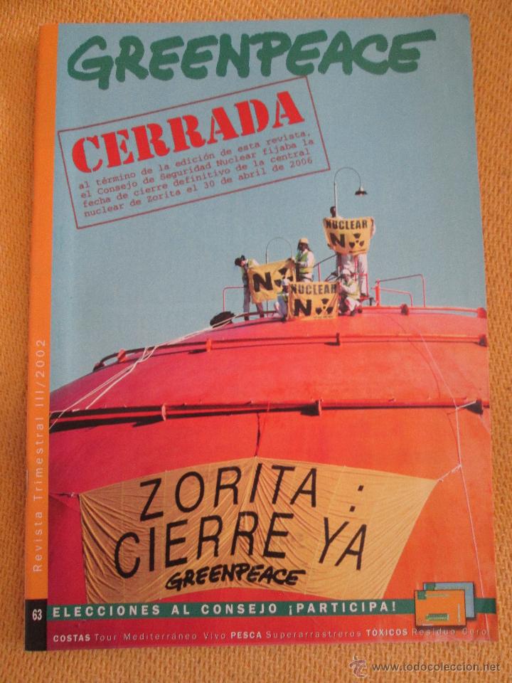 Collezionismo di Riviste e Giornali: GREEN REVISTA DE GREENPEACE 3 2002