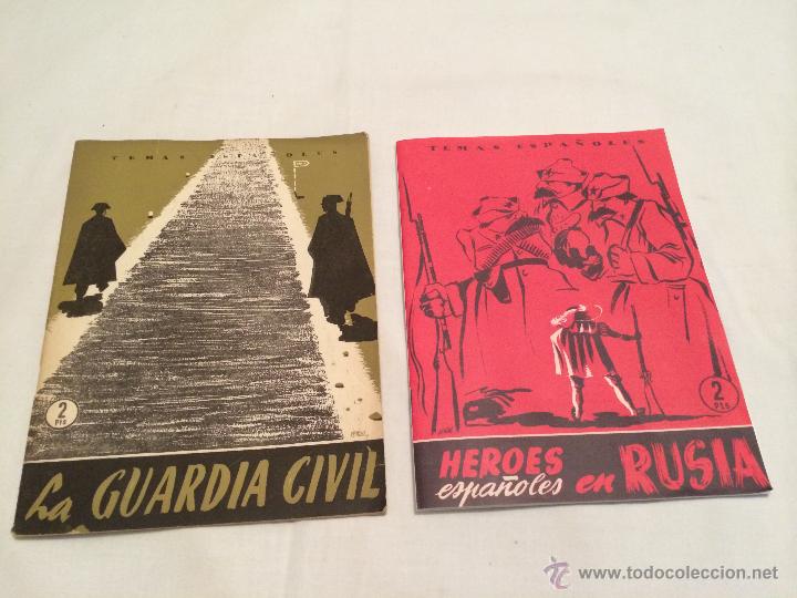 Coleccionismo de Revistas y Peri&oacute;dicos: LOTE DE 2 REVISTAS TEMAS ESPA&Ntilde;OLES. GUARDIA CIVIL Y DIVISION AZUL