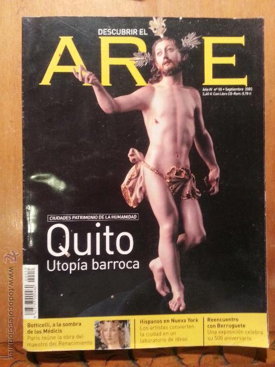 Coleccionismo de Revistas y Peri&oacute;dicos: revista descubrir el arte, n 55 2003 - ciudades patrimonio de la humanidad , quito utopia barroca