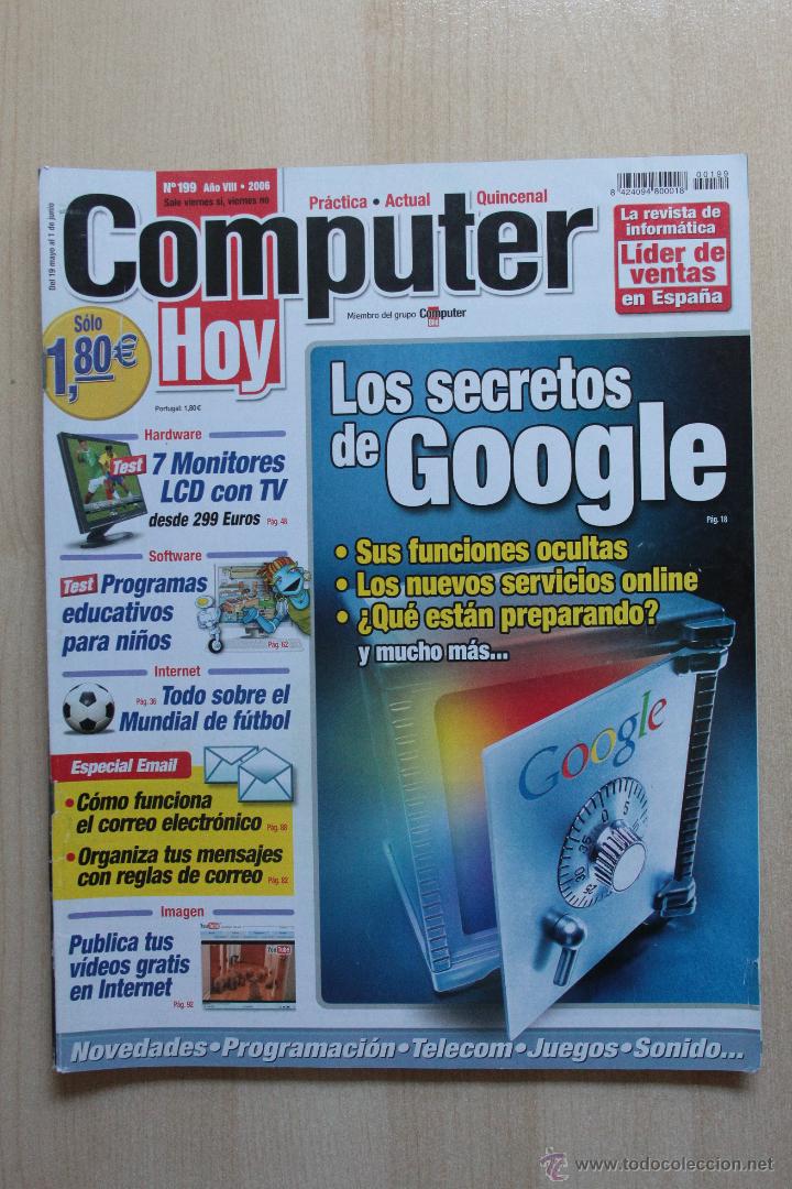 Collection Magazines and Newspapers: REVISTA COMPUTER HOY N&ordm; 199 A&Ntilde;O 2006