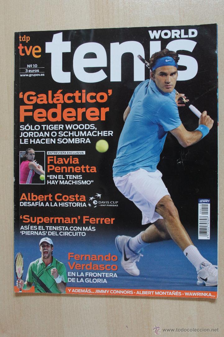 Collection Magazines and Newspapers: Revista TENIS WORLD. N&ordm; 10 - 2010