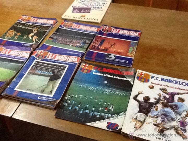 Sammeln von Zeitschriften und Zeitungen: FUTBOL CLUB BARCELONA, BOLETINES , LOTE 24 NUMEROS