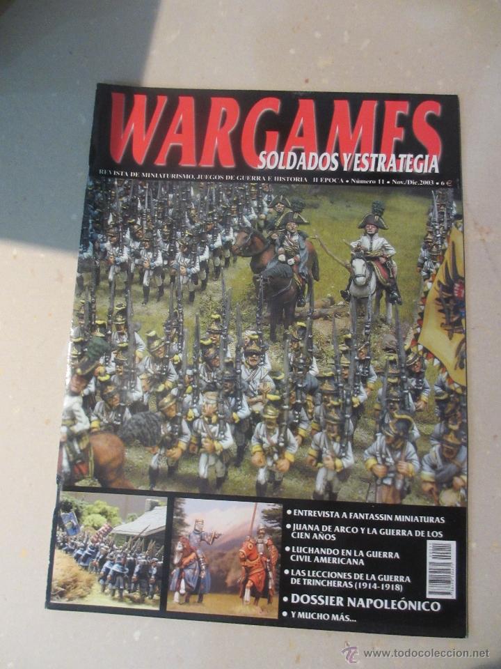 Coleccionismo de revistas y peri&oacute;dicos: revista de figuras wargames soldados y estrategia n 11
