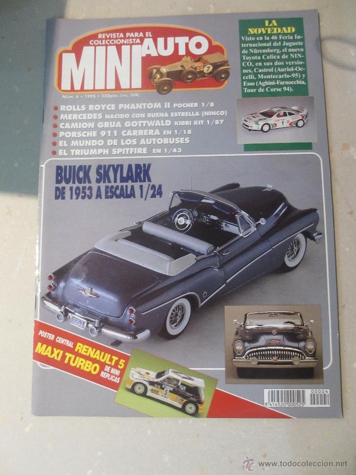 Coleccionismo de revistas y peri&oacute;dicos: miniauto n 4 revista miniaturas scalextric,,,etc
