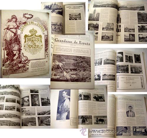 Collection Magazines and Newspapers: GRANDEZAS DE ESPA&Ntilde;A. 1929. MULEY P&Eacute;REZ Joaqu&iacute;n (director) 210 p&aacute;gs