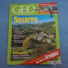 Coleccionismo de Revistas y Periódicos: REVISTA GEO NAVARRA Nº150. Lote 43248585