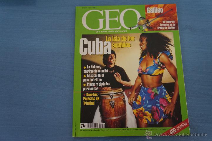Collectionnisme de Revues et Journaux: REVISTA GEO:CUBA,GALILEO,N&ordm;144