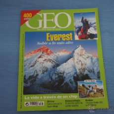 Coleccionismo de Revistas y Periódicos: REVISTA GEO EVEREST AFRICA Nº141. Lote 43248747