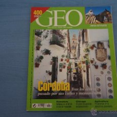 Coleccionismo de Revistas y Periódicos: REVISTA GEO CORDOBA CHICAGO Nº140. Lote 43248762