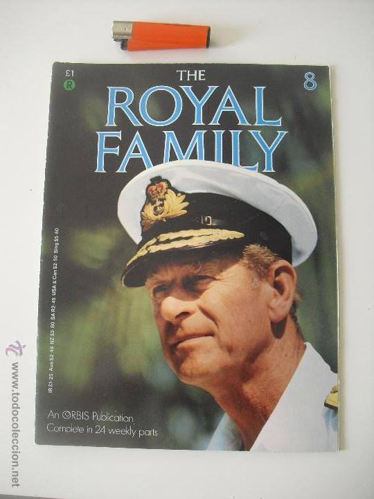 Coleccionismo de Revistas y Peri&oacute;dicos: The Royal Family n&ordm; 8, coleccionable de la Familia Real de Inglaterra, Reino Unido.Orbis Publication