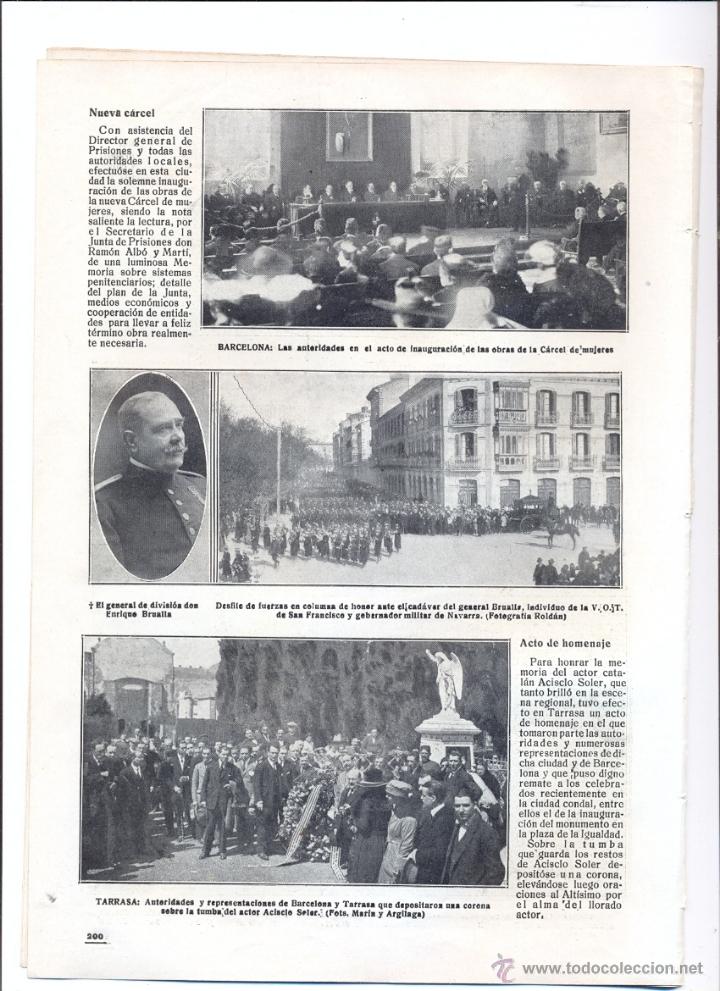 Coleccionismo de Revistas y Peri&oacute;dicos: A&Ntilde;O 1918 MADRID INAUGURACION INSTITUTO CERVANTES BARCELONA OBRAS CARCEL DE MUJERES CIUDAD RODRIGO