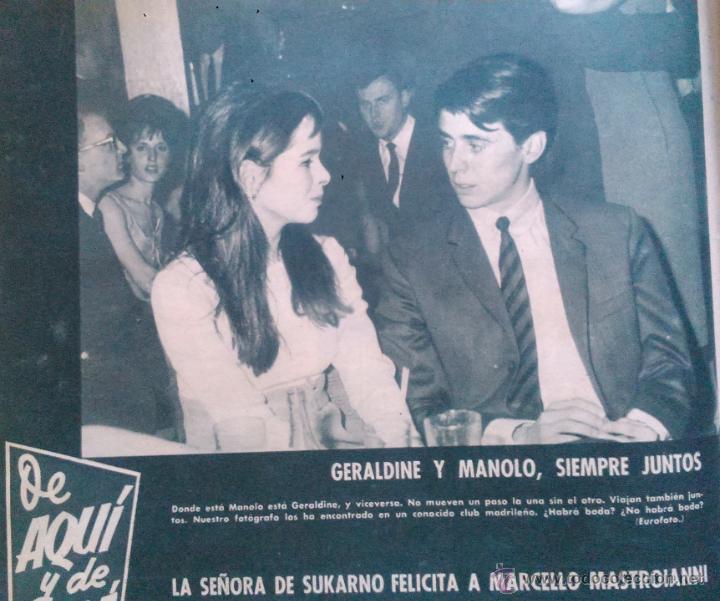 Coleccionismo de Revistas y Peri&oacute;dicos: RECORTES GERALDINE CHAPLIN