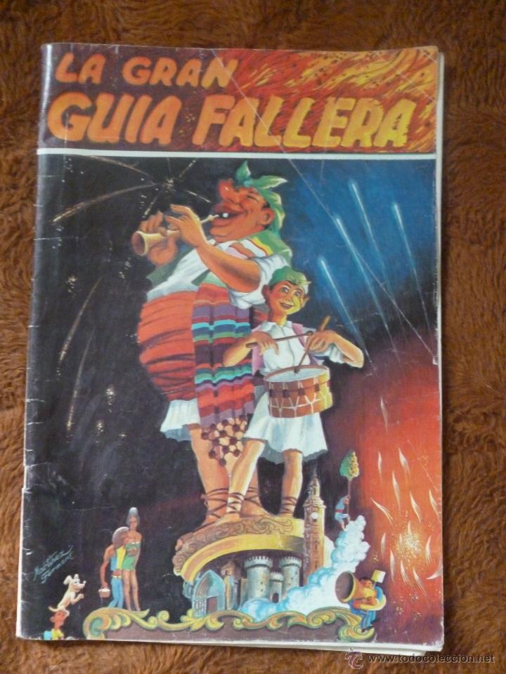 Coleccionismo de Revistas y Peri&oacute;dicos: Fallas de Valencia. Revista La Gran Gu&iacute;a Fallera de 1977