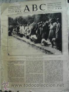 Coleccionismo de revistas y peri&oacute;dicos: P&aacute;ginas de ABC, 9 de septiembre de 1922